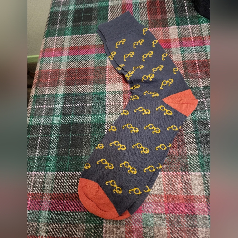 Novelty Glasses Cotton Socks Corgi by Appointment to Prince of Whales